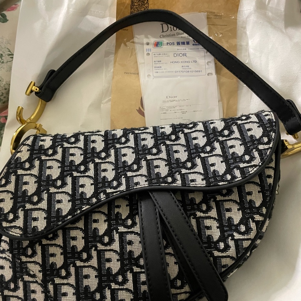 “Christian Dior” Saddle Bag